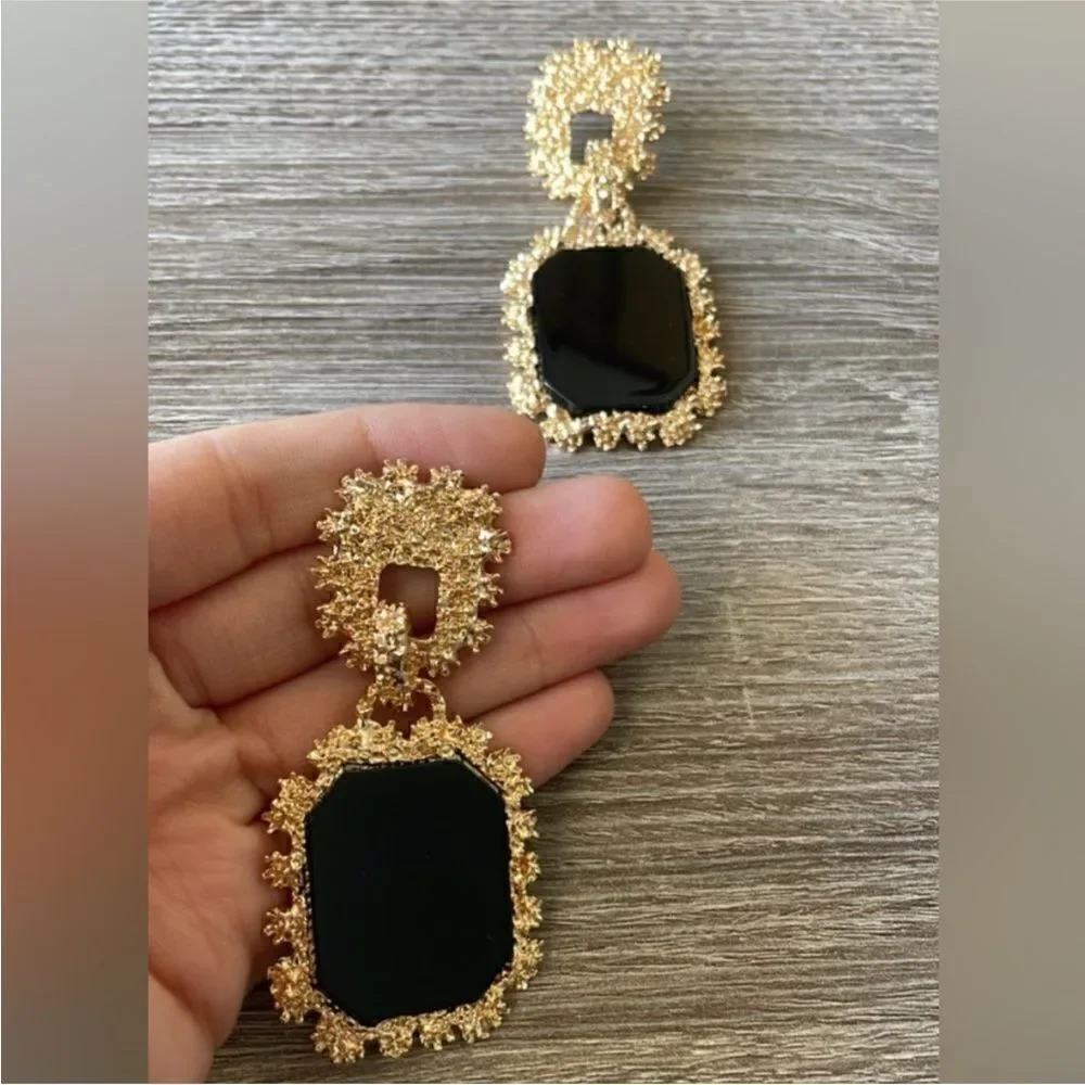 Bohemian drop earrings N361